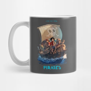 Anime Pirate Adventure Mug